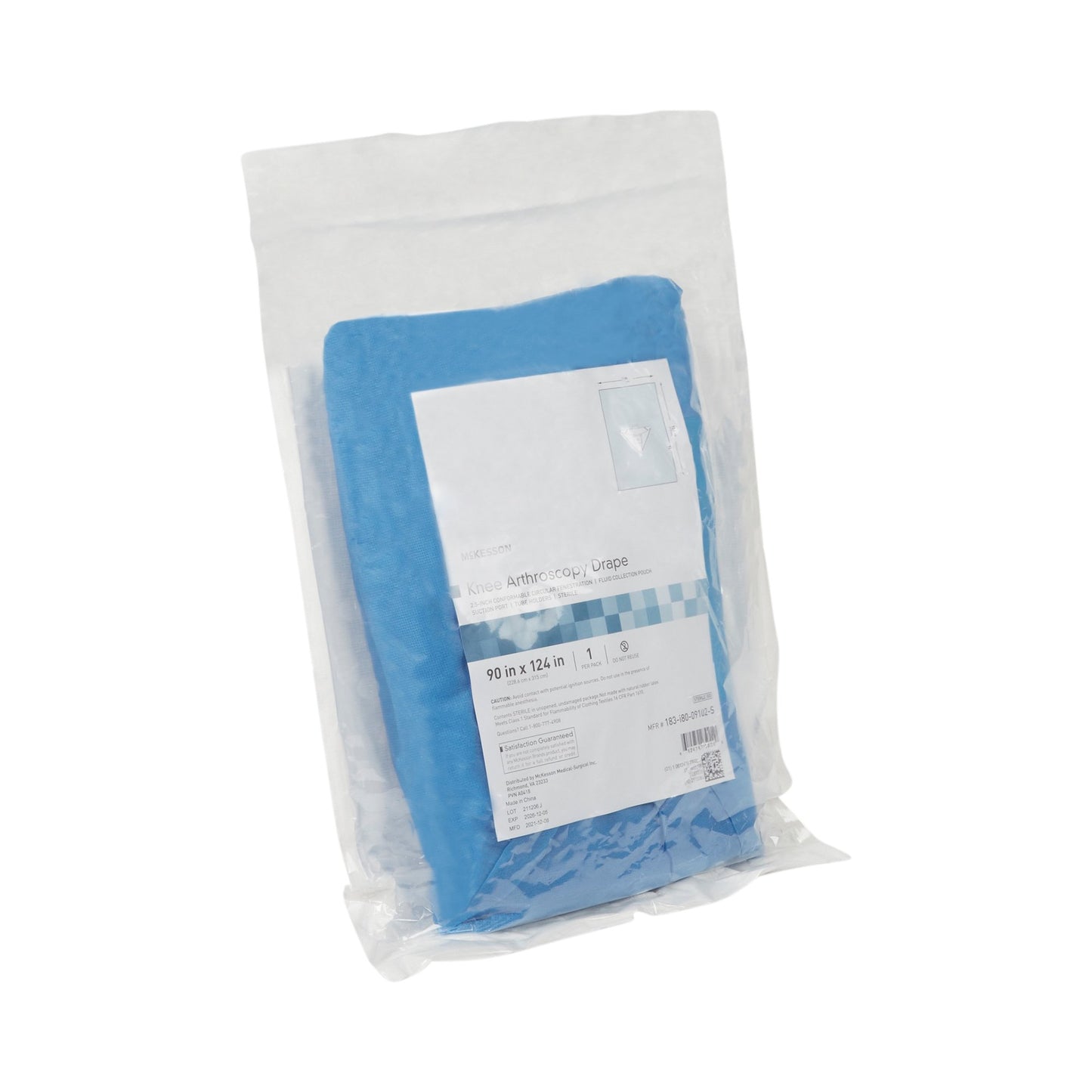 DRAPE, SURGICAL ORTHO KNEE 90"X124"