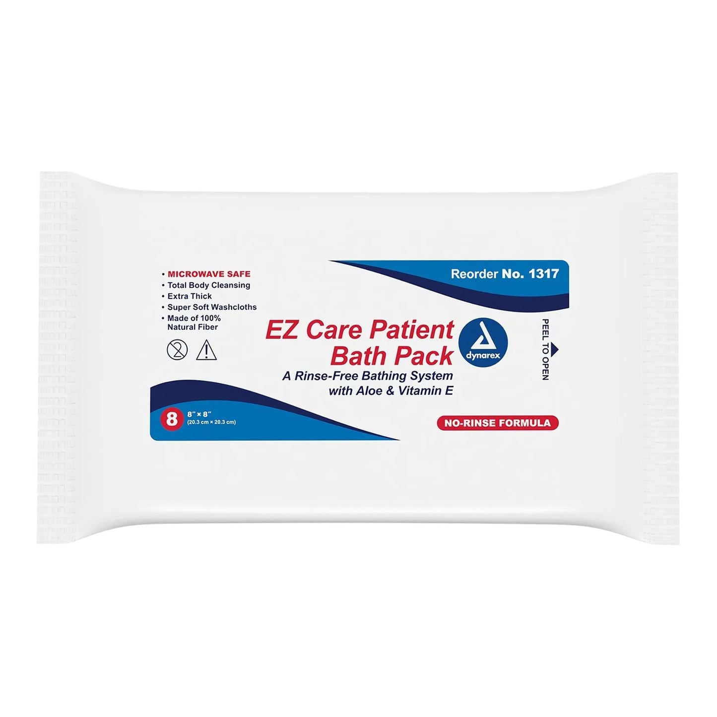 BATH PACK, EZ CARE 8"X8"