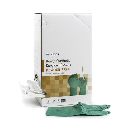 GLOVE, SURG NPRN 5.5 STR2 SMTHCHEMO
