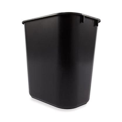WASTEBASKET, SM 13 5/8 QT BLKSALFLD