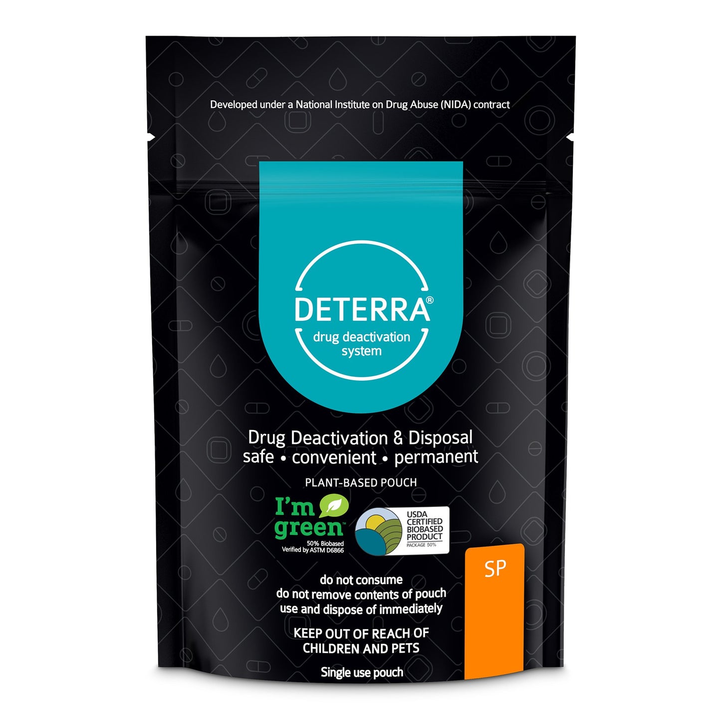 POUCH, DRUG DISPOSAL DETERRA SM