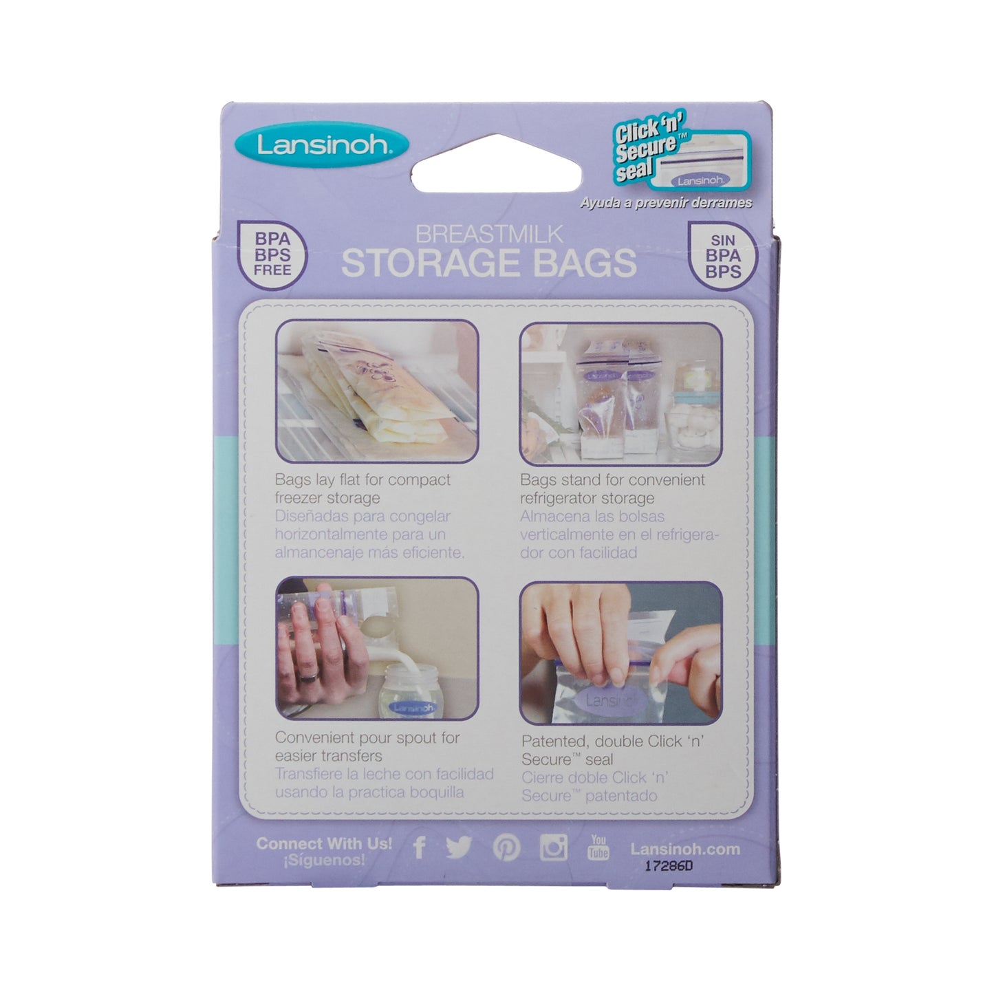 BAG, BREAST MILK STORAGE 6OZ 50CT