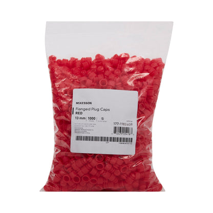 CAP, VAC TUBE RED 13MM