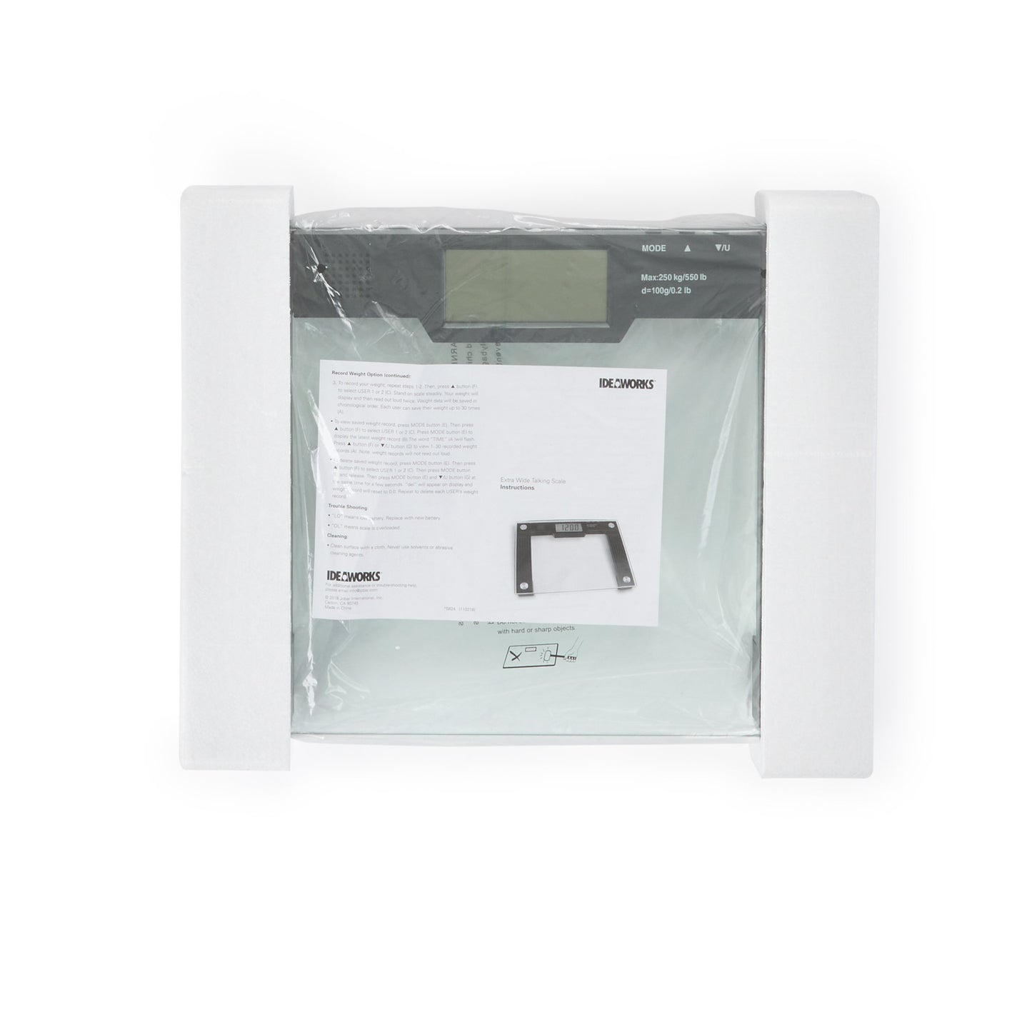 SCALE, DIG TALKING XWIDE 550LBCAP JOBARI
