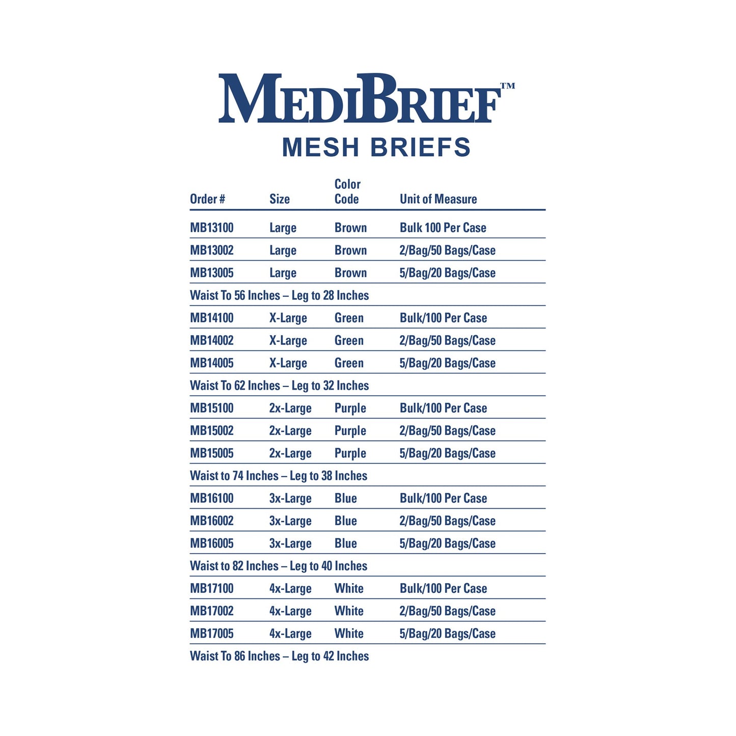 BRIEF, MESH WSTBND BRN UNISEXLG