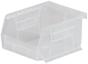 BIN, STORAGE SEMI CLR 5 3/8"X41/8"X3"