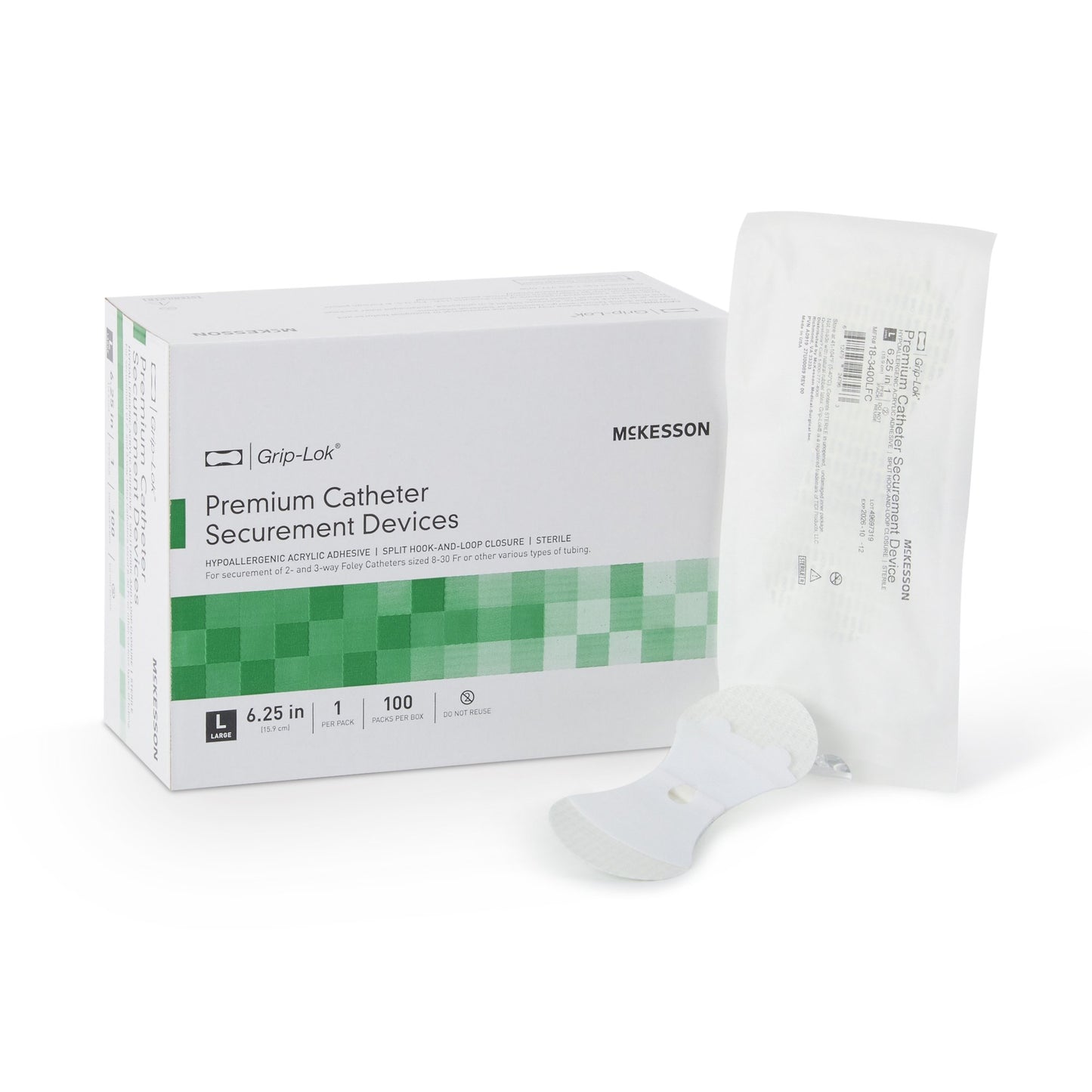DEVICE, SECUREMENT GRIP-LOK FOLEY CATH LG