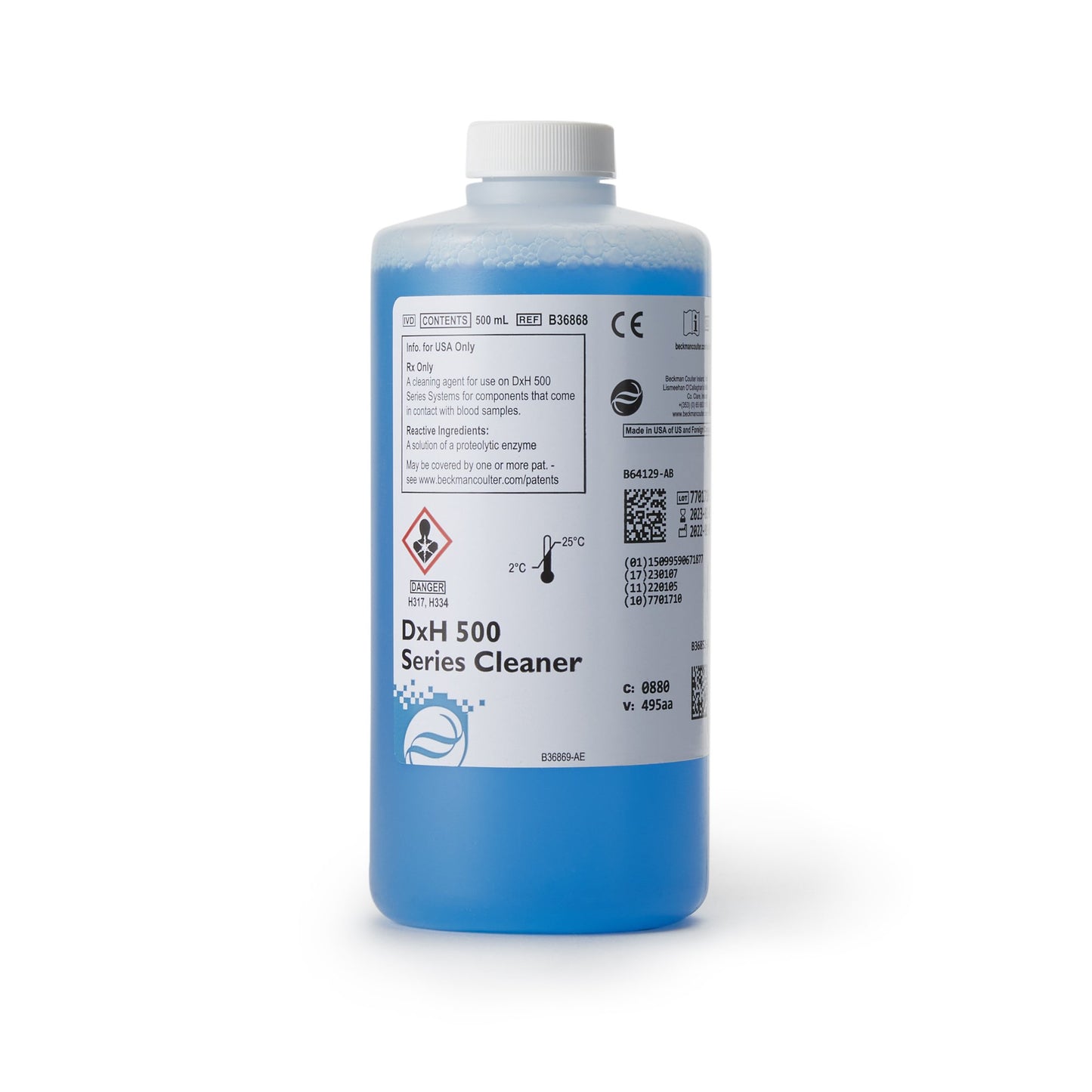 CLEANER, COULTER CLENZ DXH 500SERIES