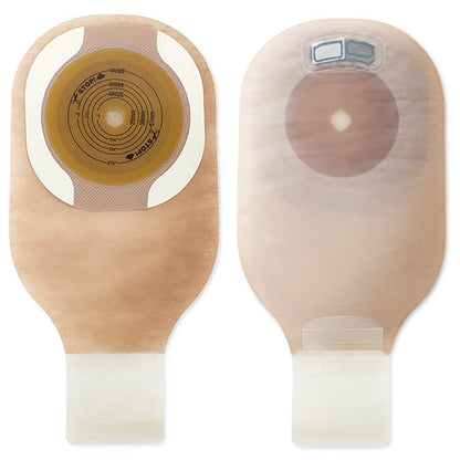 POUCH, OSTOMY PREMIER LOCK-N ROLL DRN CNVX BGE