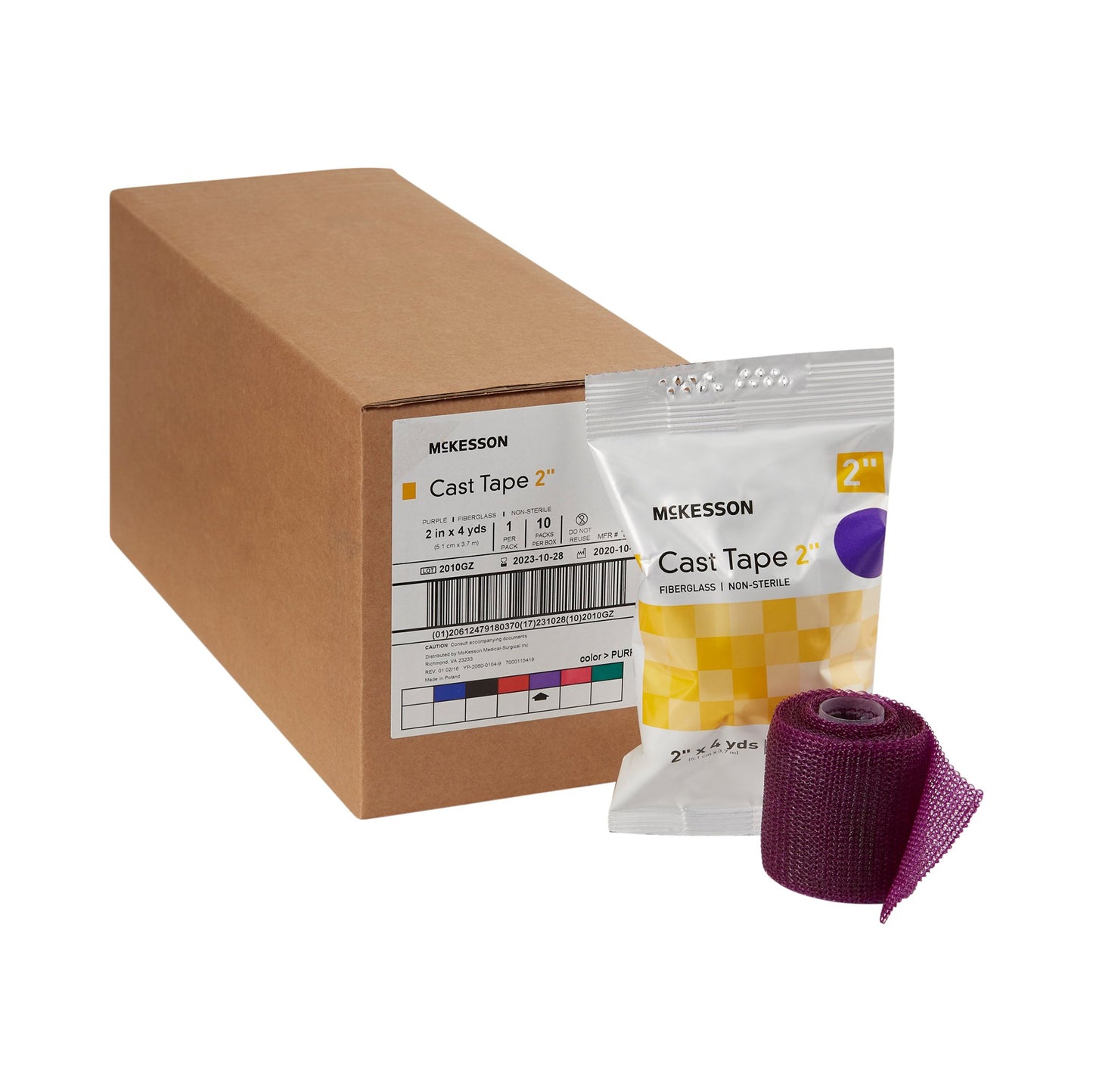 TAPE, CAST PUR LF 2"X4YDS