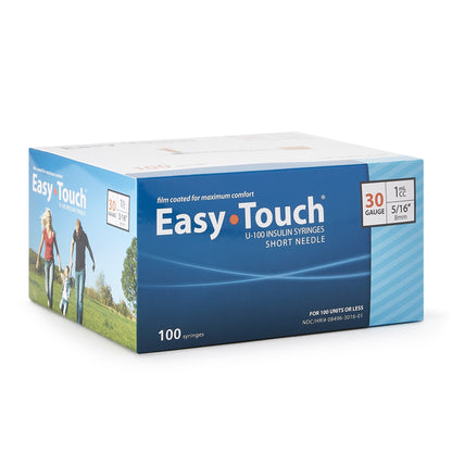 SYRINGE/NDL, EASY TOUCH 1CC 30GX5/16""