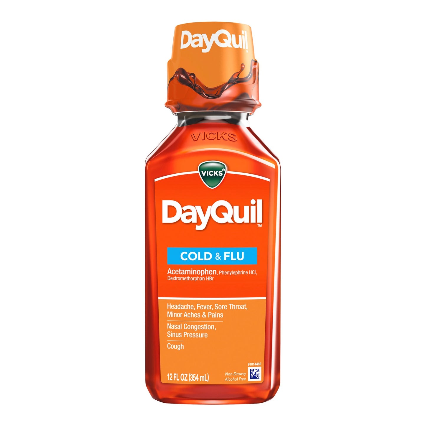 DAYQUIL, LIQ VICKS COLD & FLU12OZ