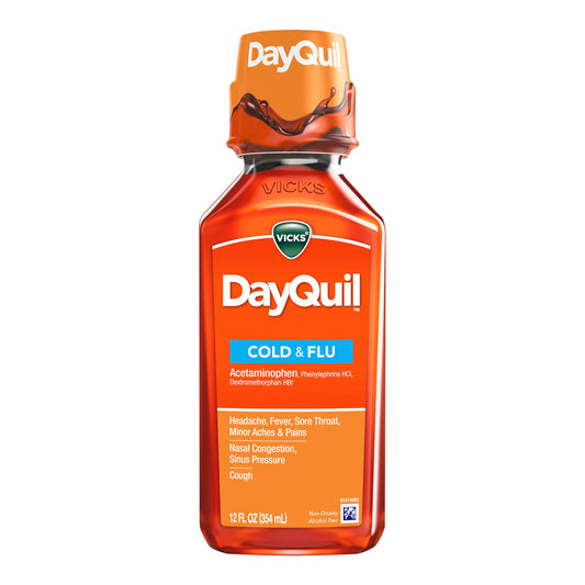 DAYQUIL, LIQ VICKS COLD & FLU12OZ
