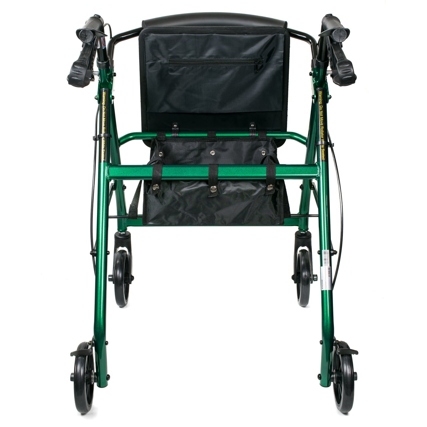 WALKER, ROLLATOR LTWT FOLDINGALUM W/6" WHLS GRN 300LB