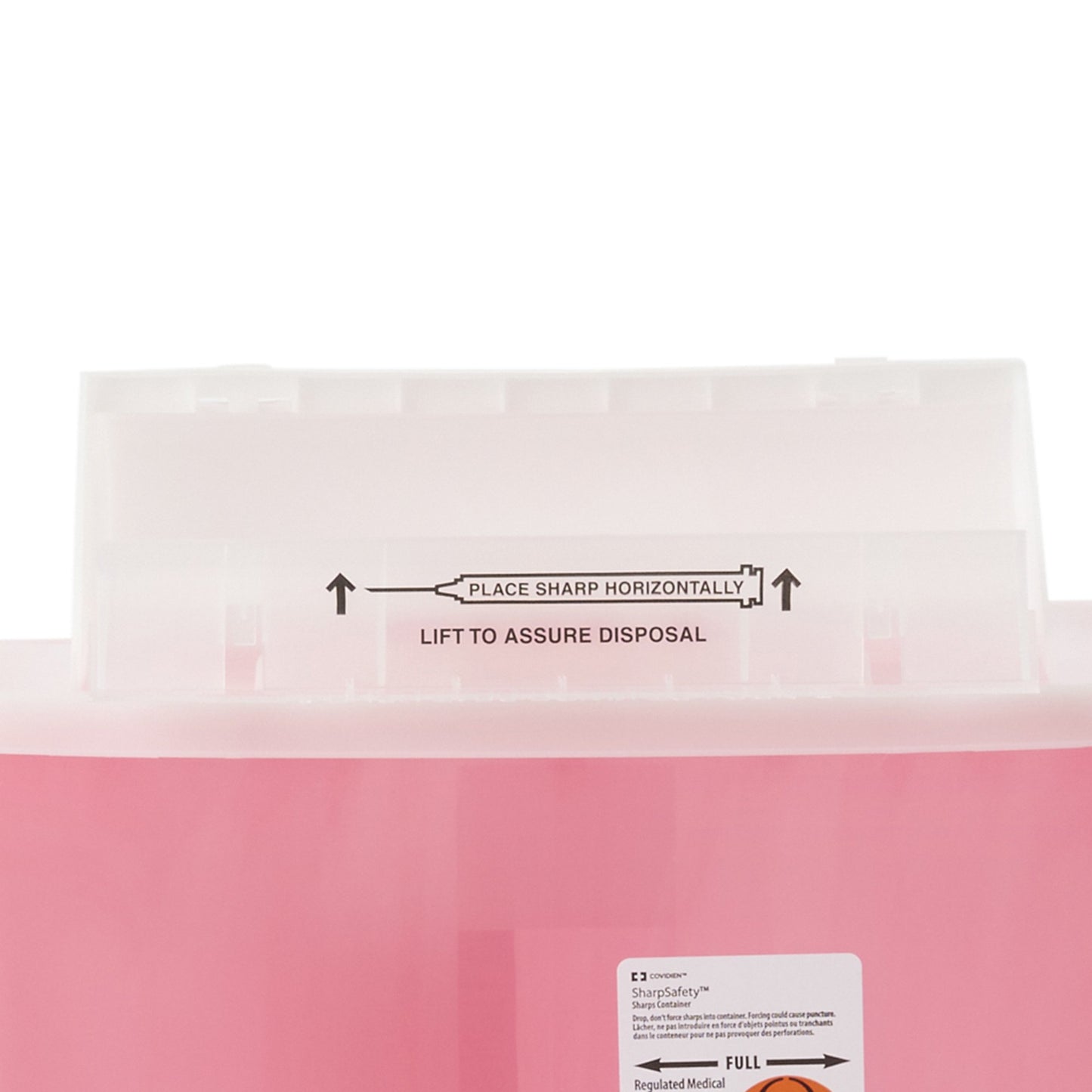 CONTAINER, SHARPS TRANS RED 3GL