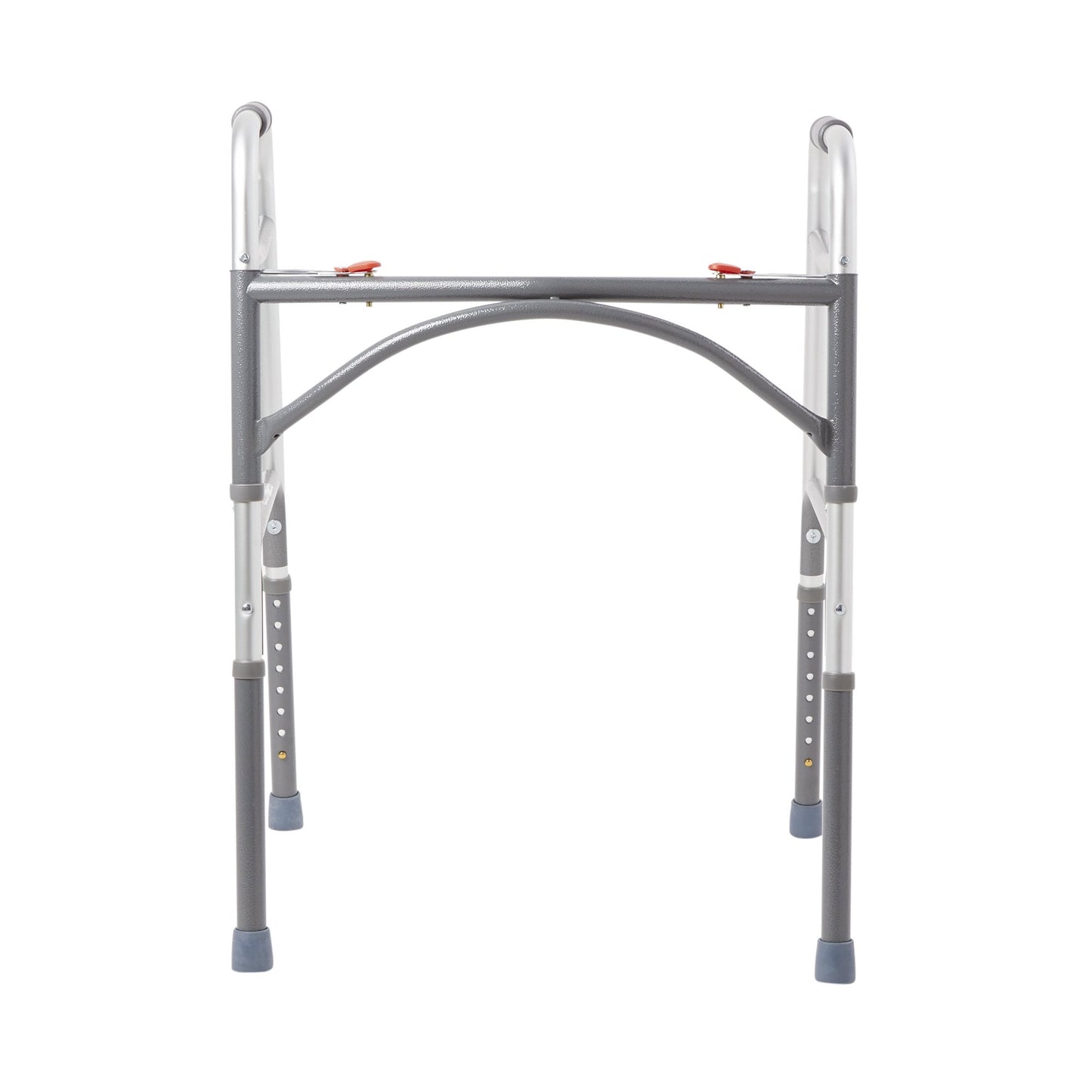 WALKER, FOLDING STEEL W/O WHEELS HVY DUTY ADLT 500LB