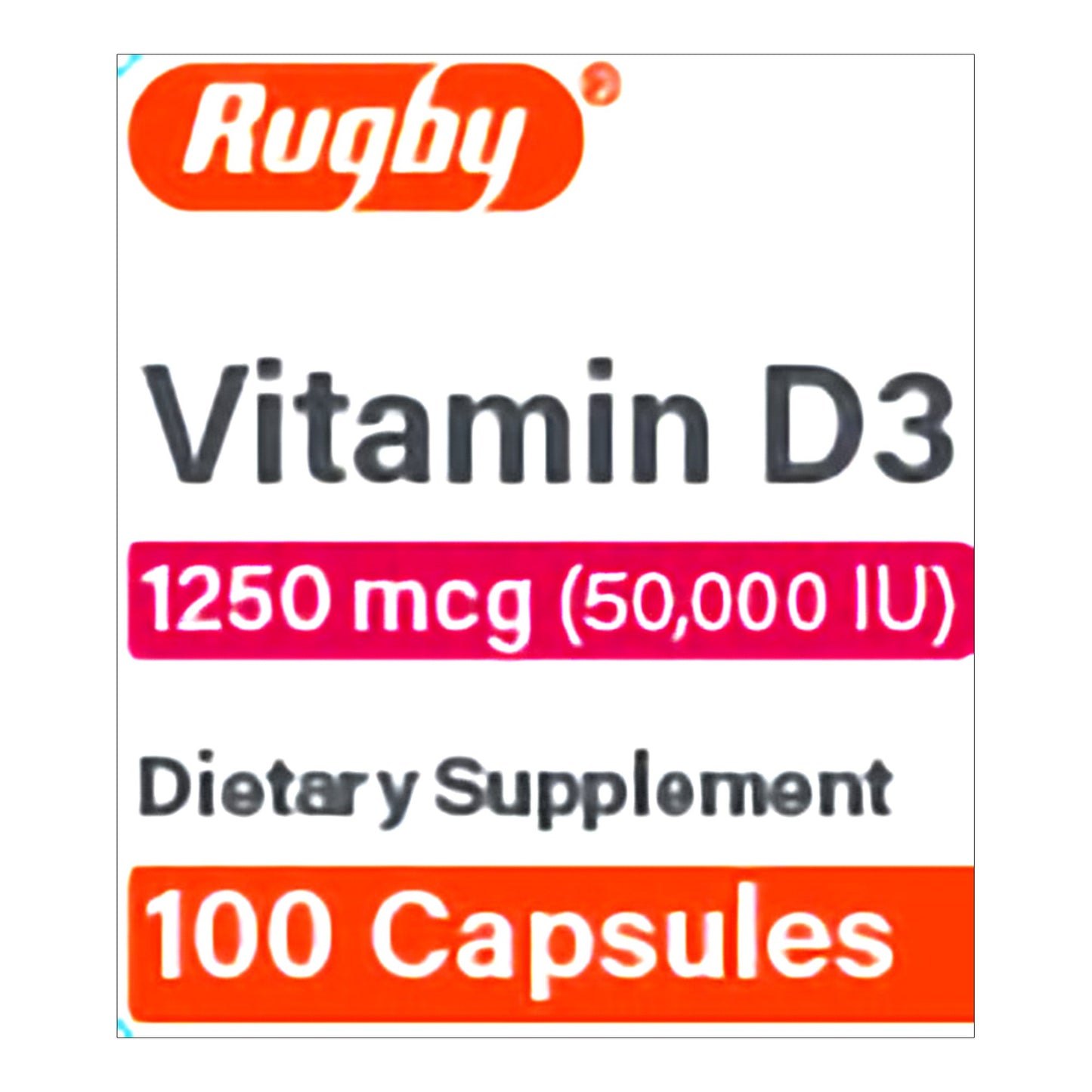 VITAMIN D3, CAP 1250MCG