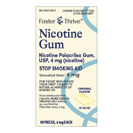 NICOTINE, GUM REFILL FT 4MG