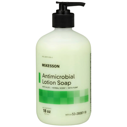 SOAP, ANTIMICRO LOTION ALOE W/PUMP 18OZ