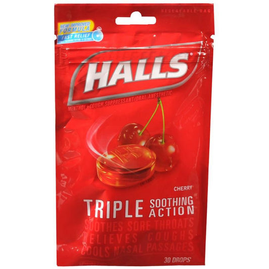 HALLS COUGH, LOZ CHERRY