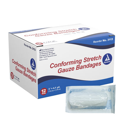 GAUZE, STR 3"X4.1YDS