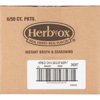 BROTH, CHICKEN BOUILLON SODIUMFREE HERBOX