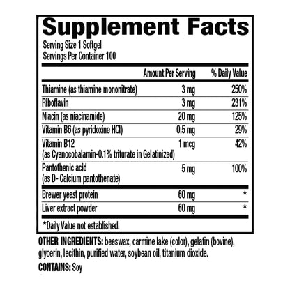 VITAMIN B COMPLEX SFT GEL