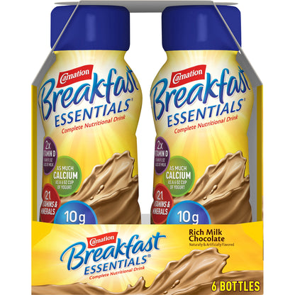 CARNATION, BRKFST ESSENTIALS RTD MILK CHOCOLATE
