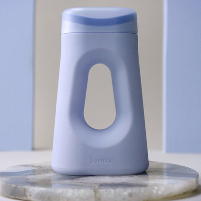 URINAL, PORTABLE F/BEDSIDE & ON-THE-GO LOONA FML BLU
