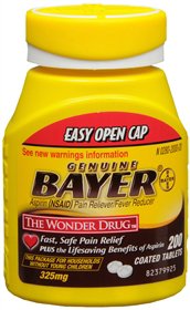 BAYER, TAB 325MG