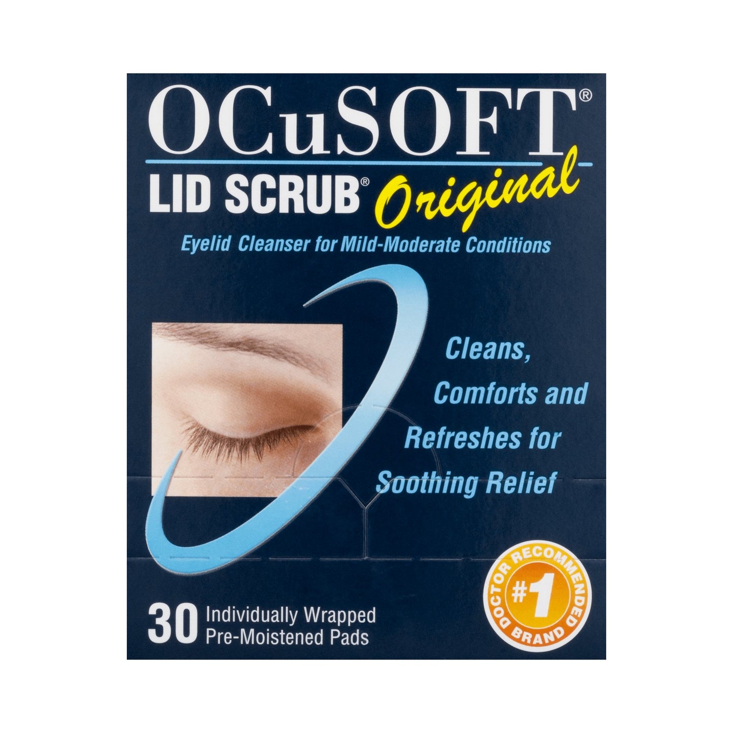 OCUSOFT LID SCRUB, PACKET