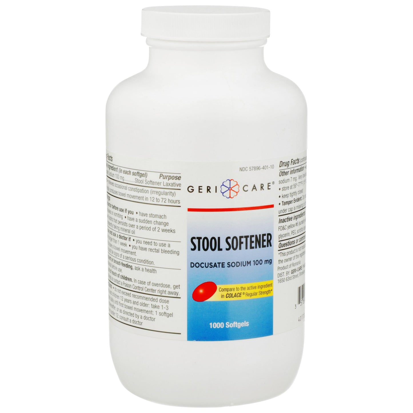 LAX DSS, SOFT GEL 100MG