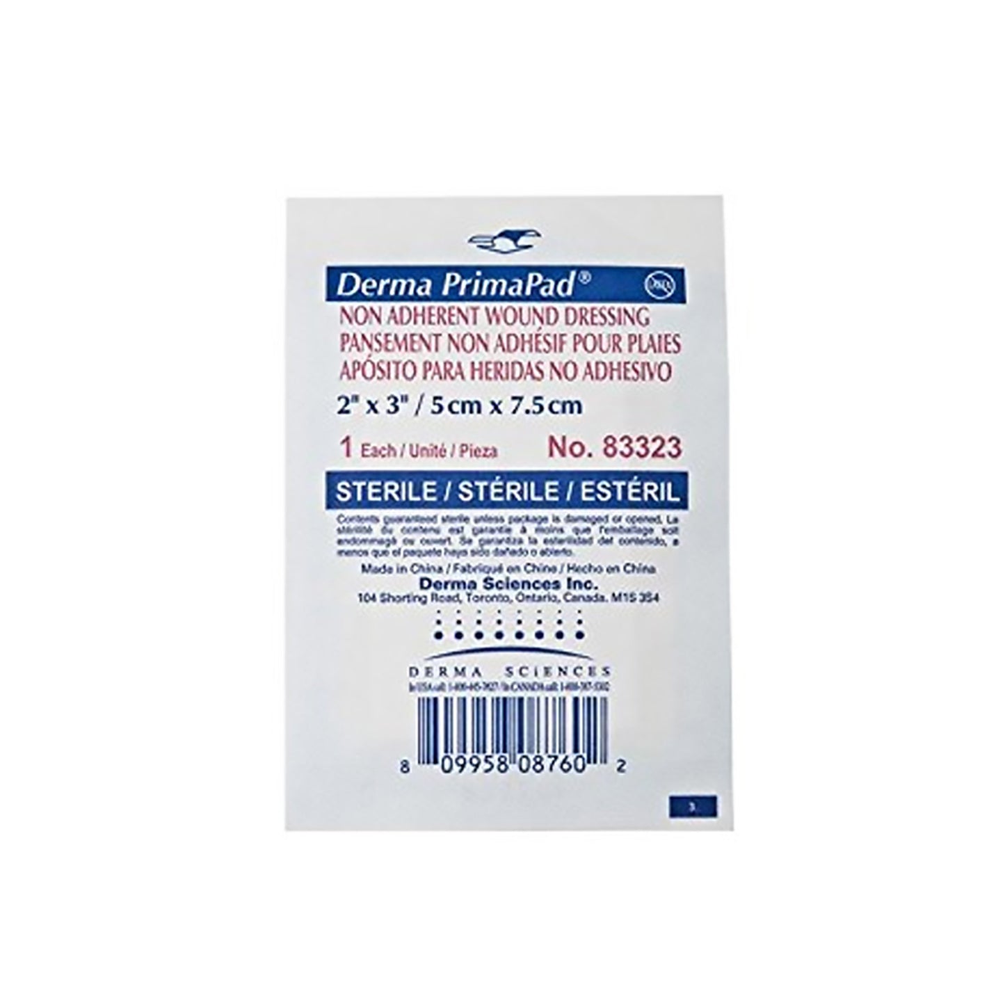 DRESSING, N/ADHER STR 1PLY 2X3