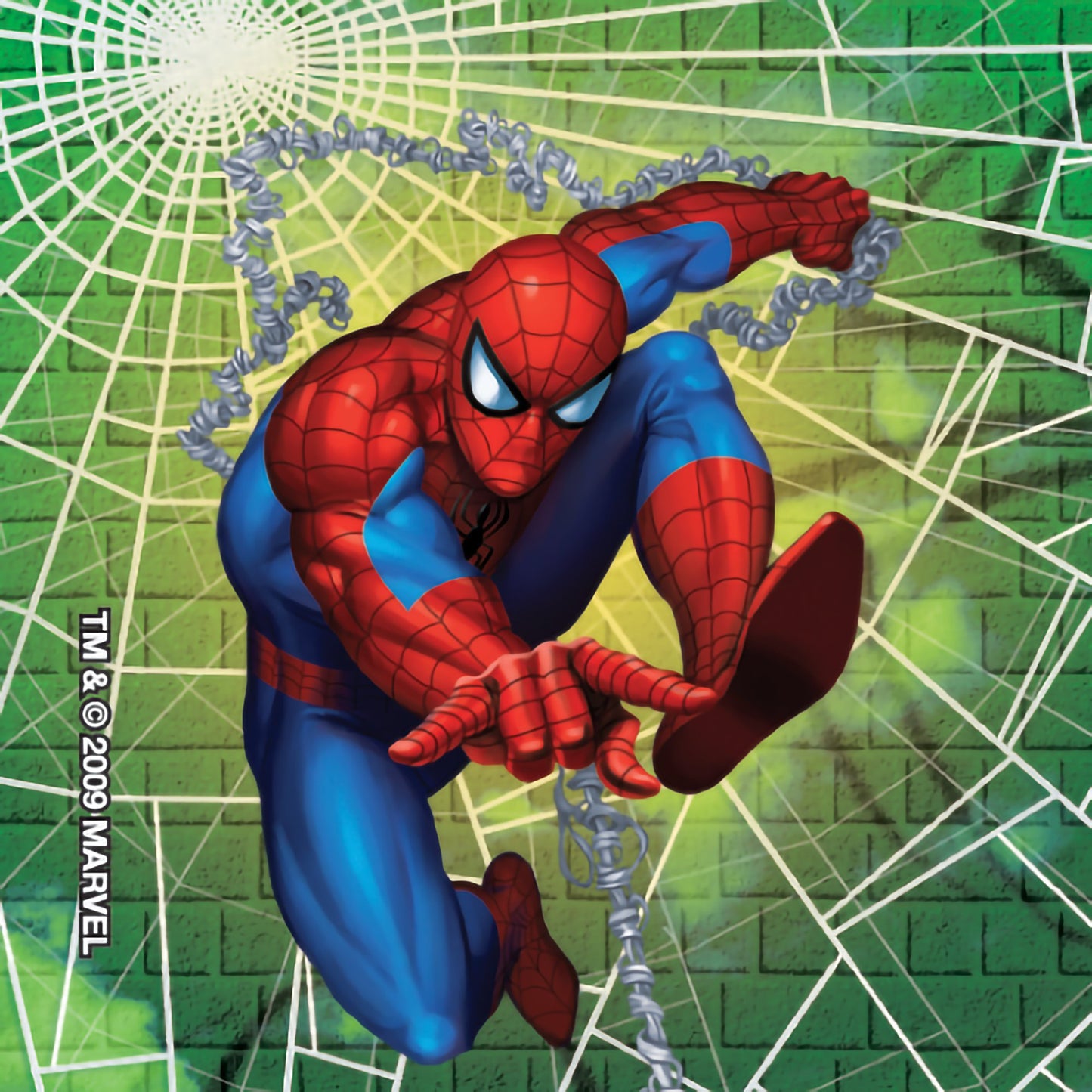 STICKER, SPIDER MAN CLASSIC 15/8"