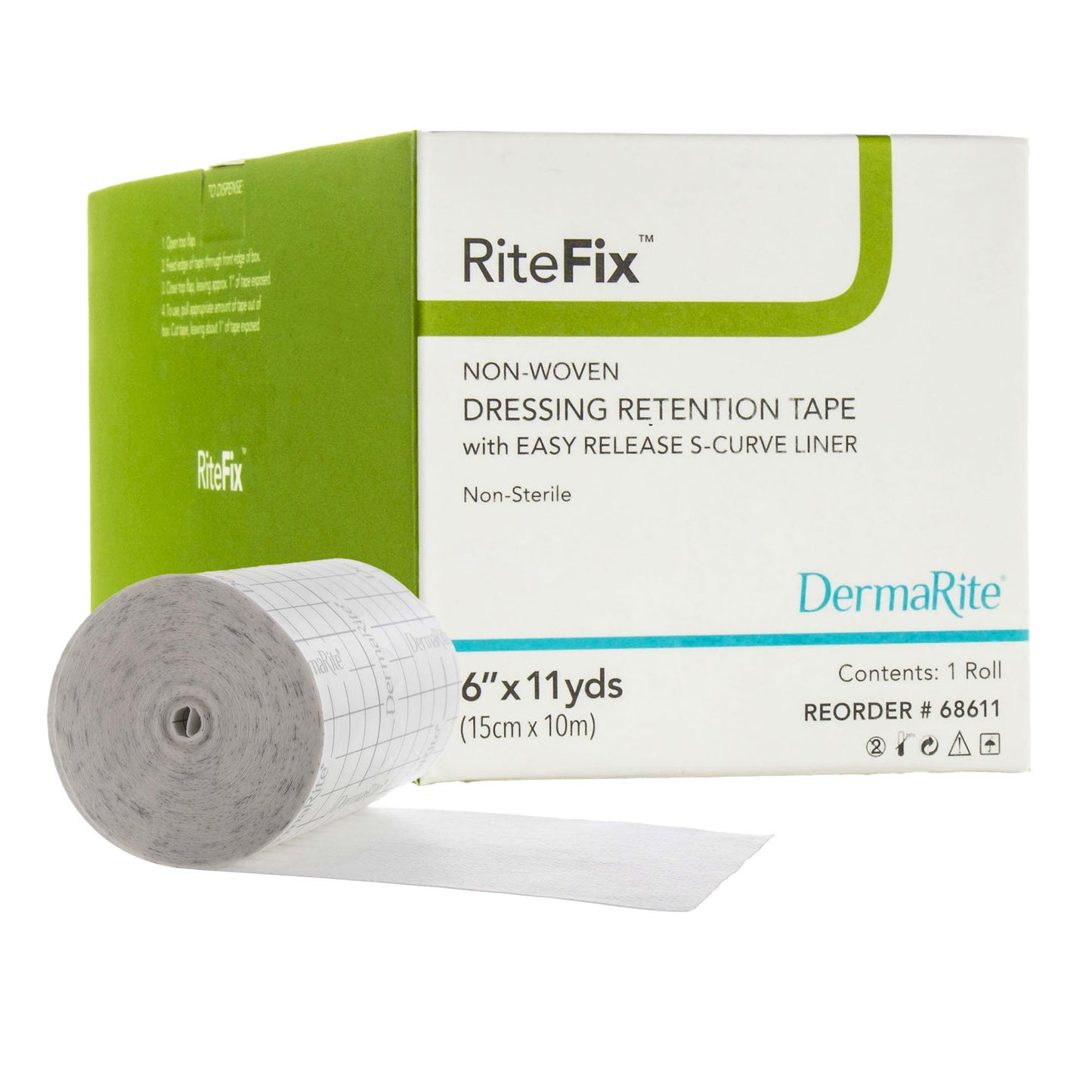 TAPE, RITE FIX RETENTION DRESSING 6"X11 YDS