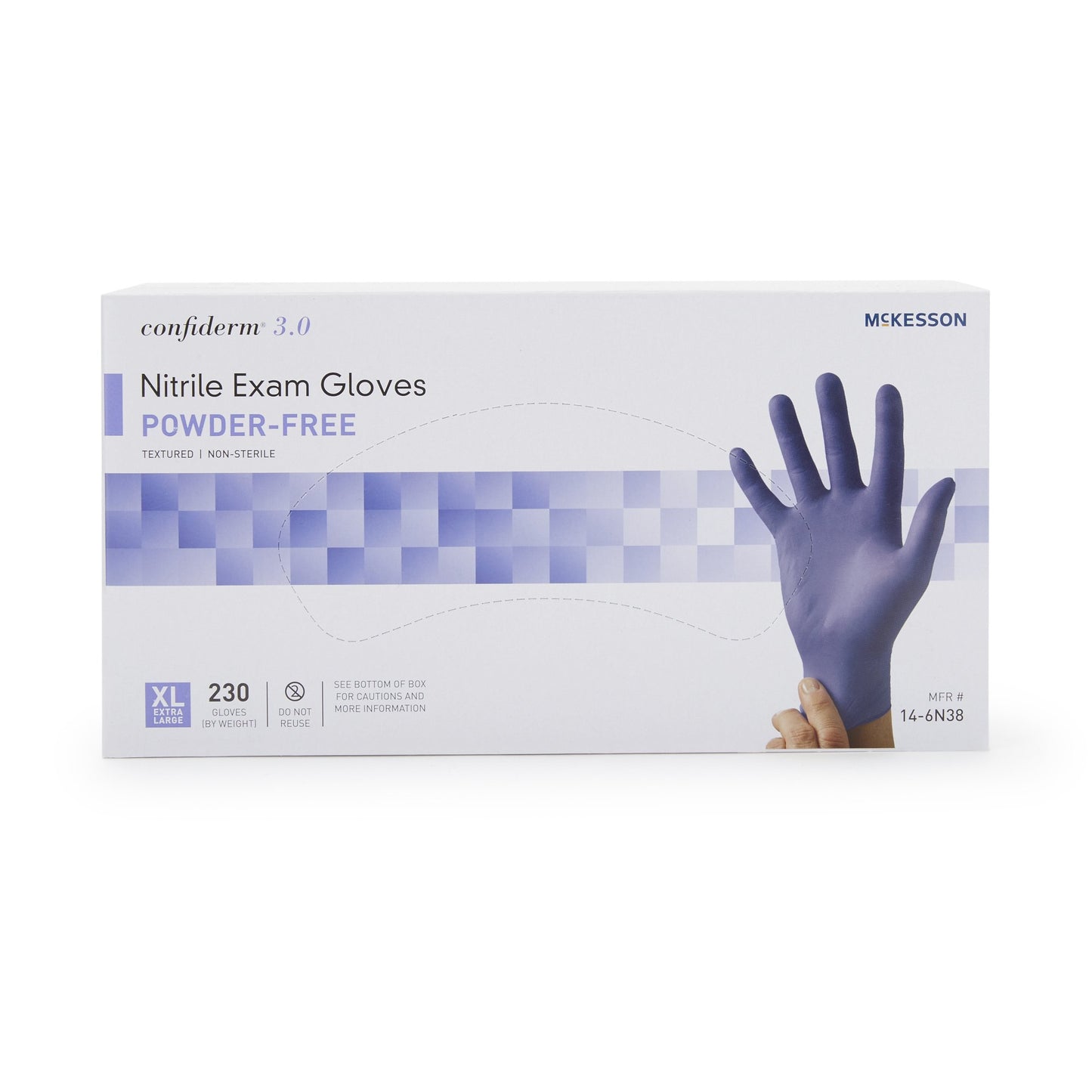GLOVE, EXAM NTRL XL N/S 3.0