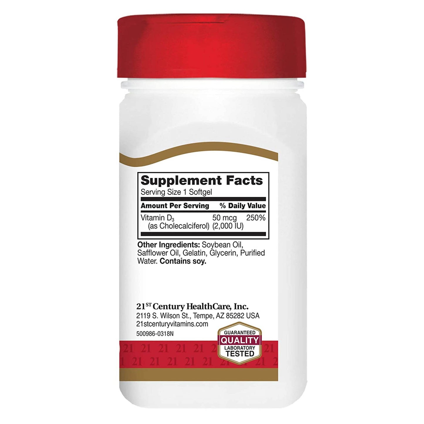 VITAMIN D, TAB 2000IU