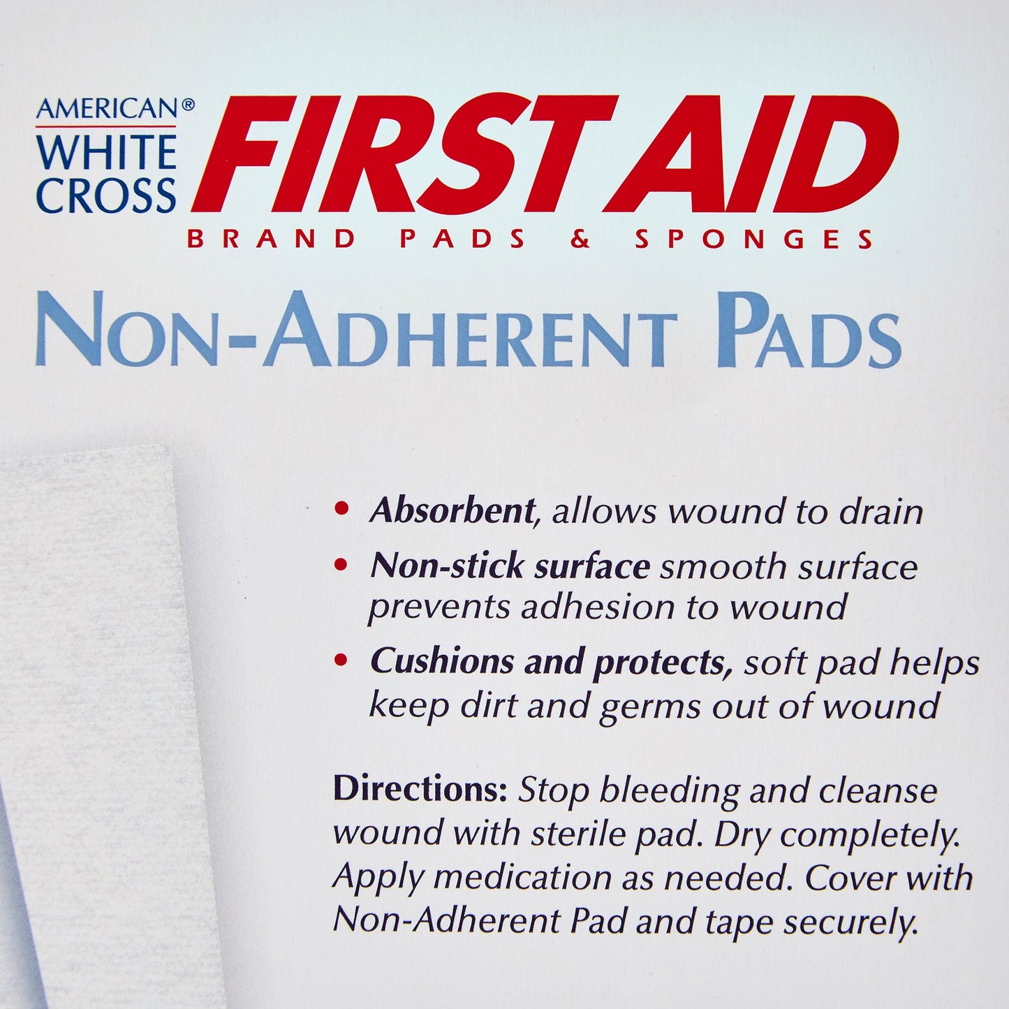 DRESSING, PAD N/ADH STR 3"X4"1'S