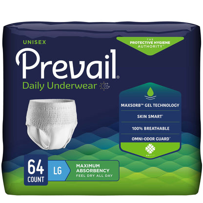 BRIEF, PULL-ON SUPR ABSRB LG
