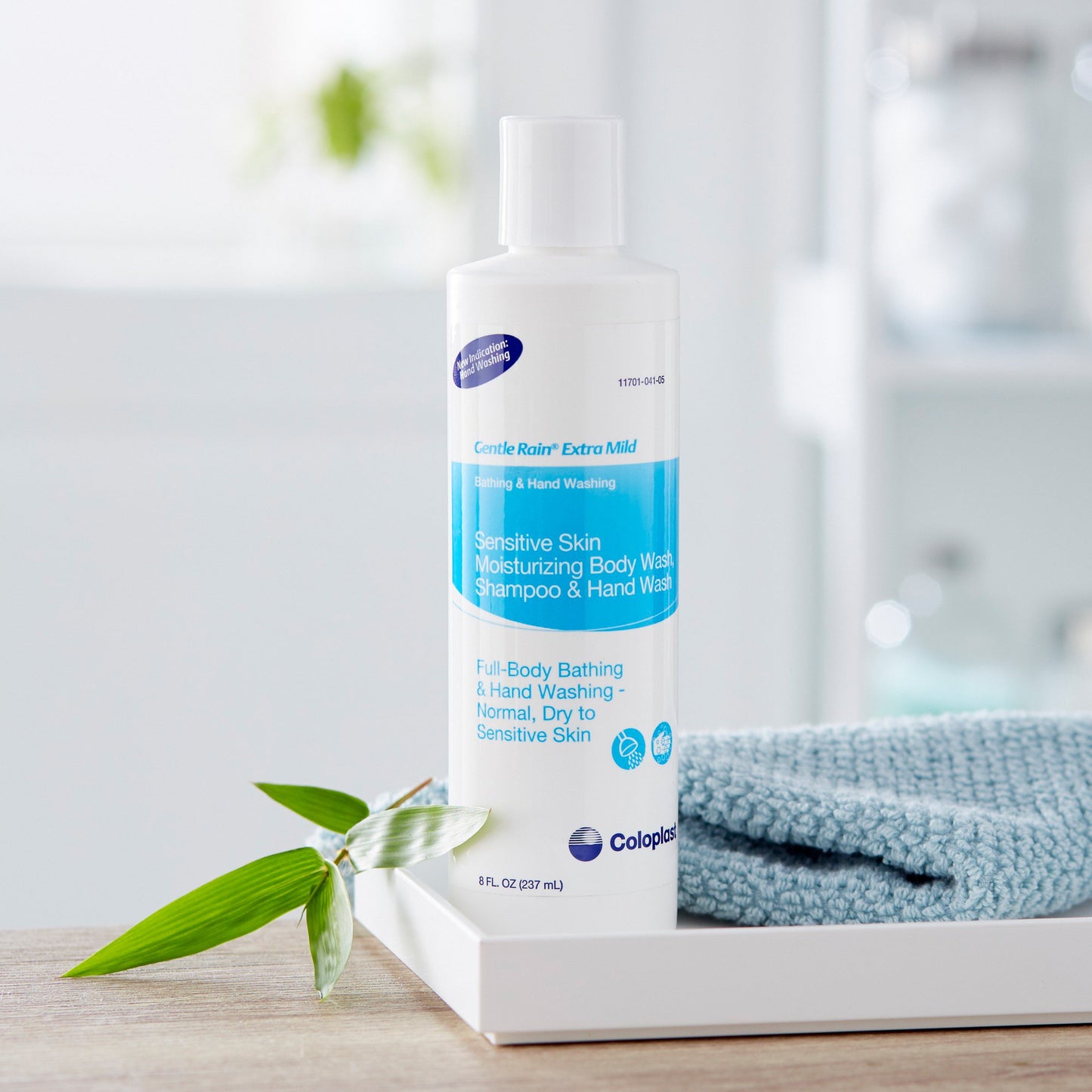 SHAMPOO, GENTLE RAIN SKIN CLEANSER MILD 8OZ COLPLT