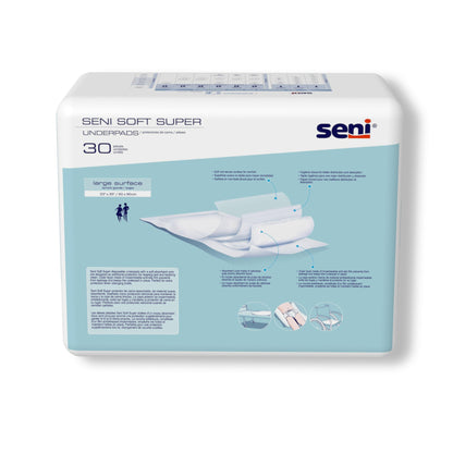 UNDERPAD, SENI SOFT SUPER HYGIENIC 23"-35"