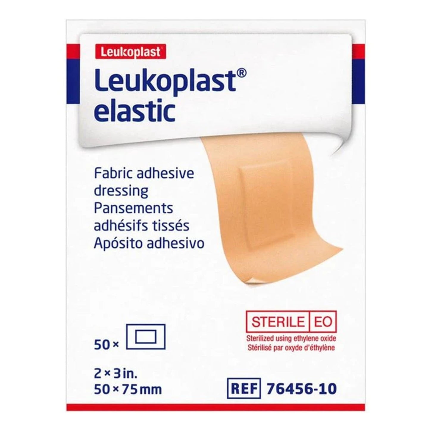 BANDAGE, WND LEUKOPLAST PATCHELAS 2"X3"