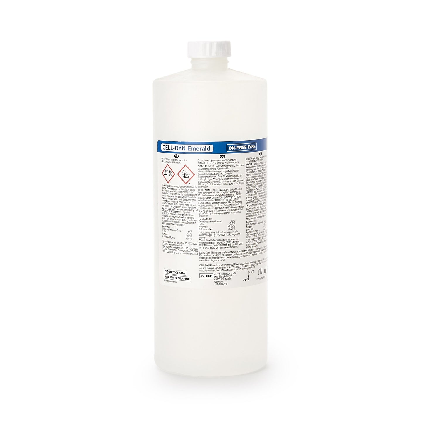 REAGENT, EMERALD LYSE 960MLABBDIA