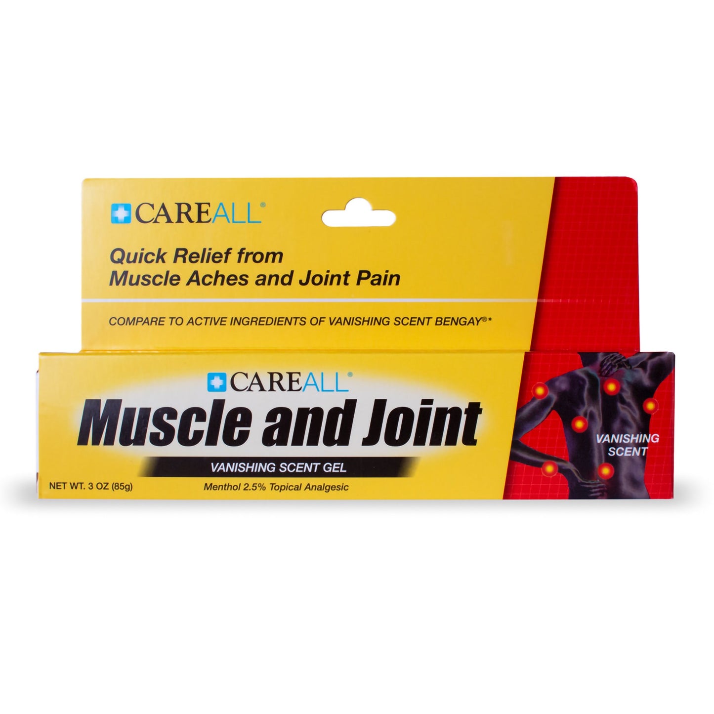 MUSCLE & JOINT, GEL VANISHINGSCENT 3OZ
