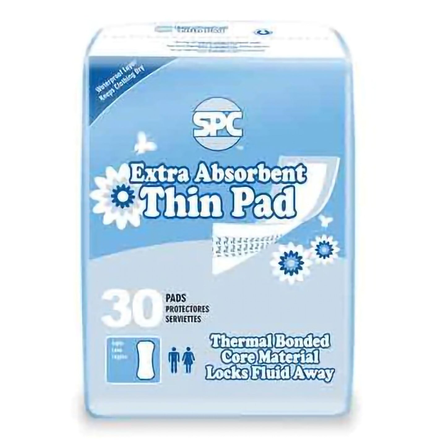 PAD, INCONT EXTRA ABSRB THERMAL BONDED CORE