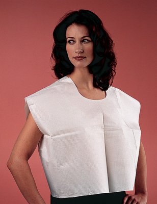 CAPE, EXAM T/P/T F/B OPN WHT 30X21