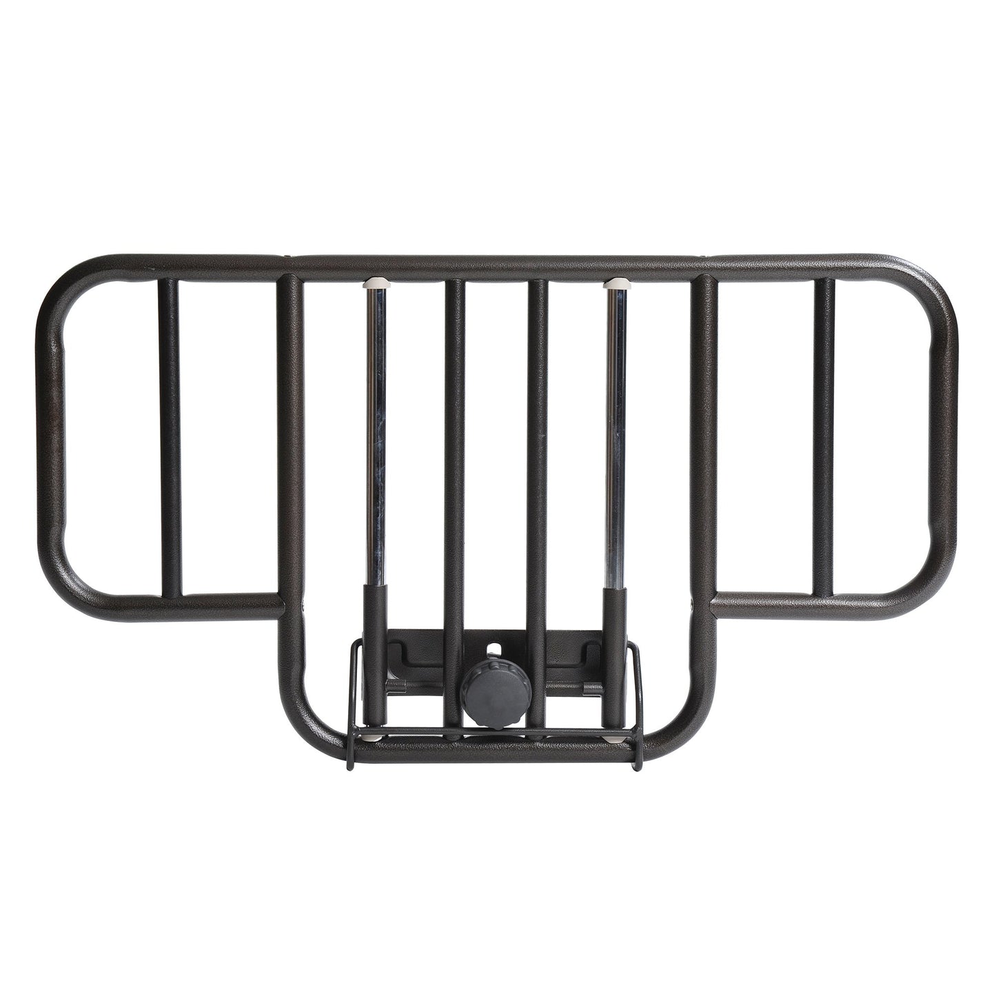 RAIL, BED HALF LNTH BRN/VEINDRVMED