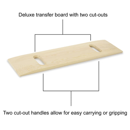 BOARD, TRANSFER 2CUTOUTS WOOD8X30" MABIS