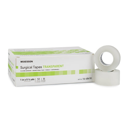 TAPE, SIL ADHSV TRANSP PLAS LF1"X5.5YDS