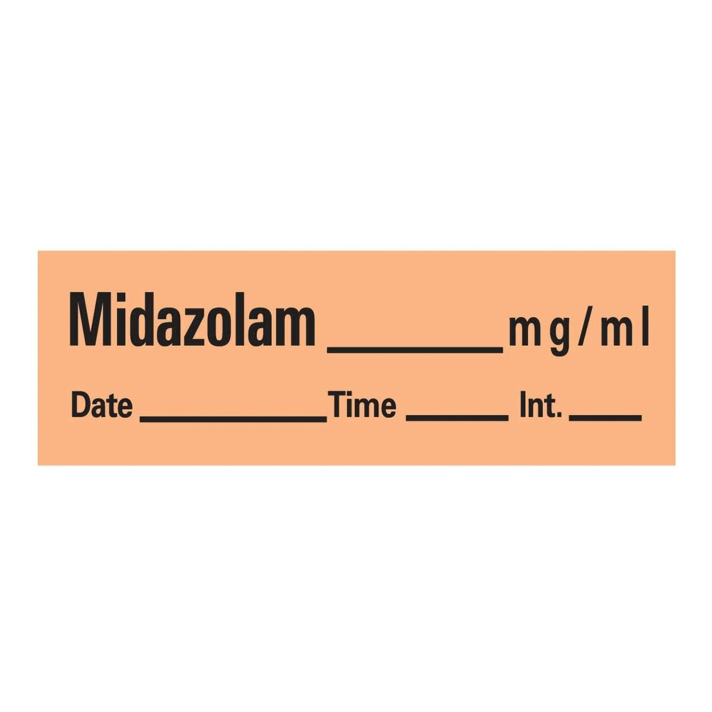 LABEL, MIDAZOLAM ORG
